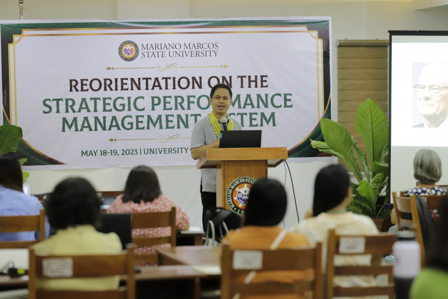 MMSU - news | Administrators reoriented on performance management